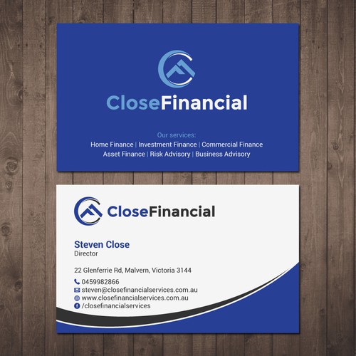 Finance Business Card Business card contest