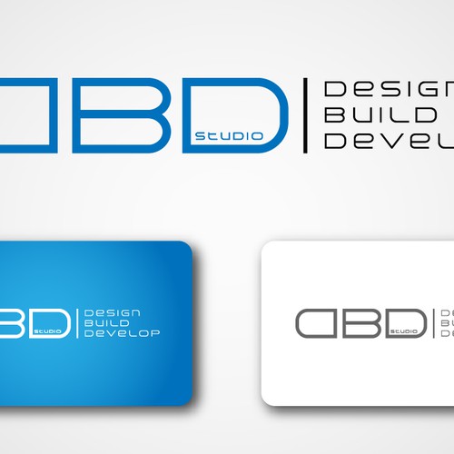 logo for dbd Studio, an architectural firm Design by Raezer Creative