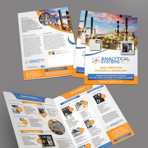 Create engaging product brochure that showcases our oil & gas products Design by Hadi (Achiver)