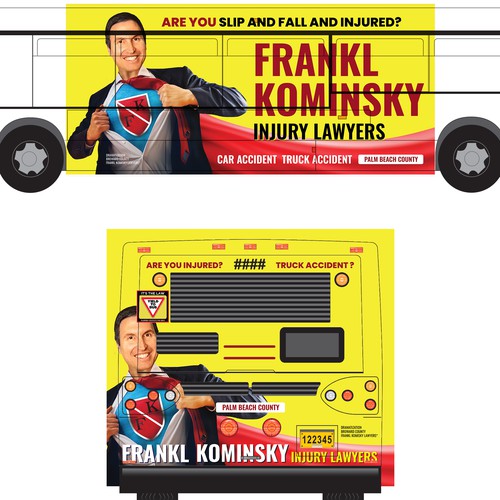 Bus Designs for a Law Firm Design by RED DOT