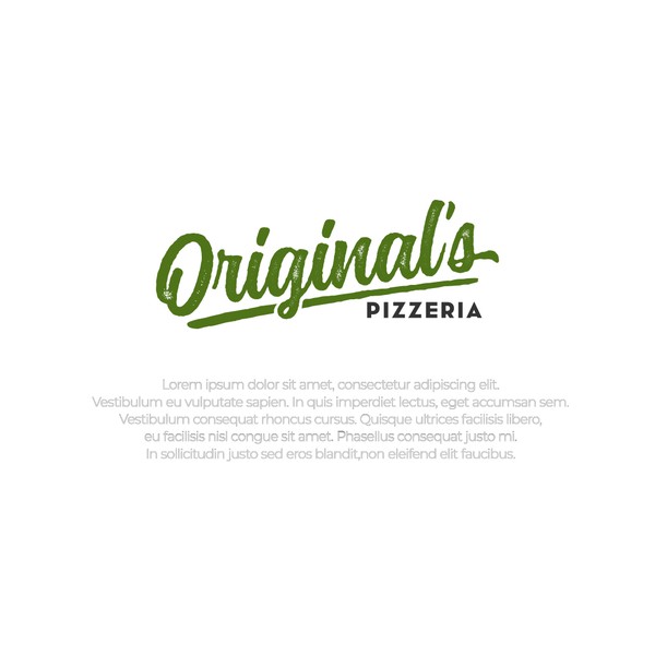 Design by Risada titled "pizzeria NY"