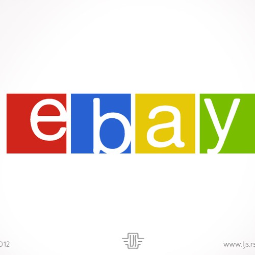 Diseño de 99designs community challenge: re-design eBay's lame new logo! de Strumark