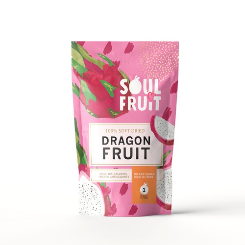 eye-catching packaging design for new health food product Design by AnaHola