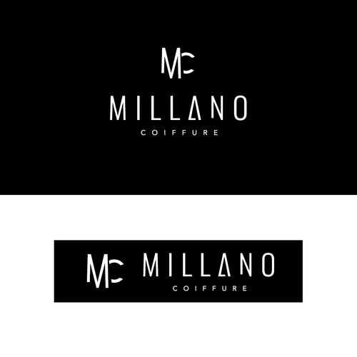 "MILLANO COIFFURE" winning Logo design