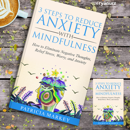 Book Cover for a Mindfulness Book Design by ryanurz