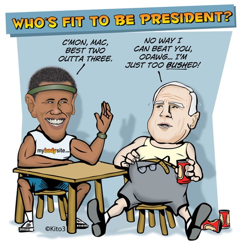 "FIT" to be President? Design by kito3