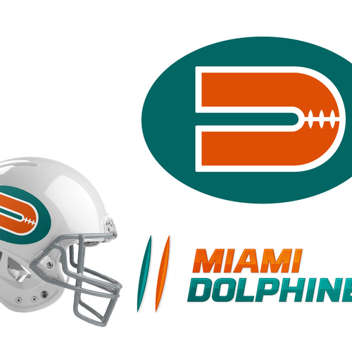 99designs community contest: Help the Miami Dolphins NFL team re-design its logo!-ontwerp door Igor Petrovic