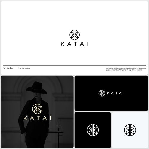 Luxury fashion brand logo Design by n a r e n d r a