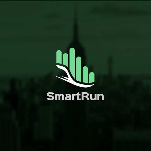 We need a powerful and exciting logo for our running app. Design réalisé par LEO037