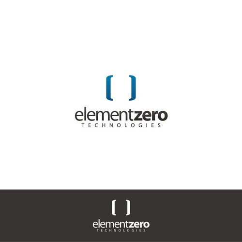 logo for Element Zero Technologies Design by the ann.