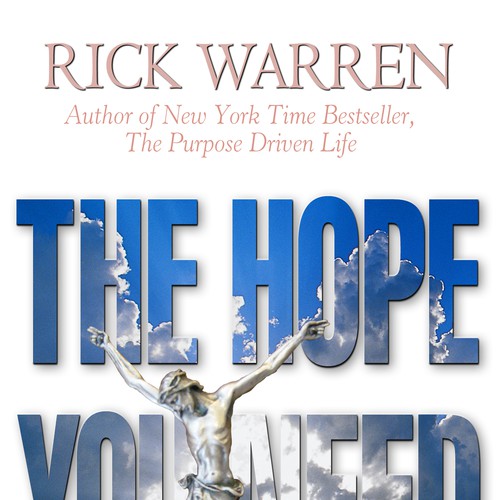 Design Rick Warren's New Book Cover Design por John Krus