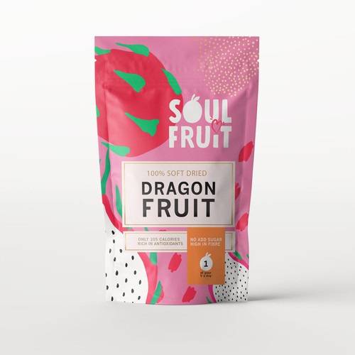 eye-catching packaging design for new health food product Design by AnaHola