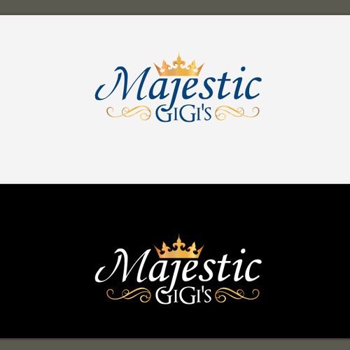 Create the next logo for GiGi's Majestic Diseño de coloured rock studio