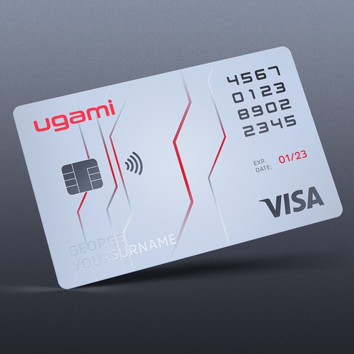 Credit Card design Design by georgedesigner