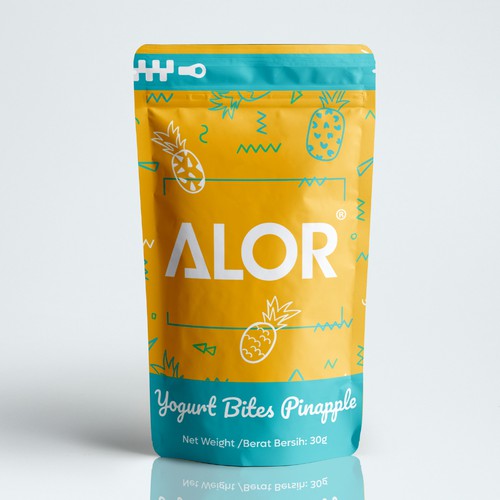 ALOR Yogurt Bites Design por Franklin Wold