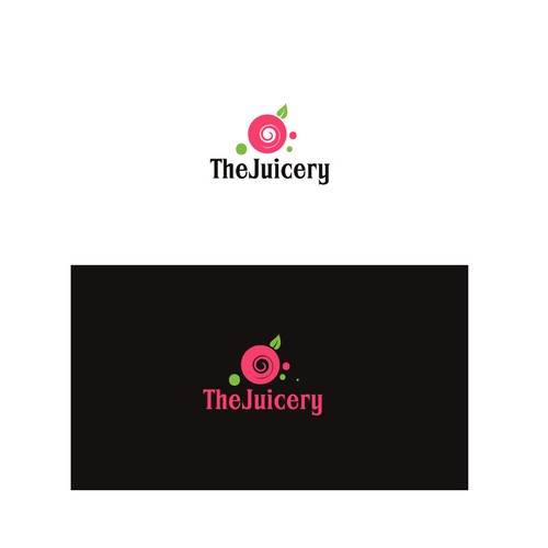 The Juicery, healthy juice bar need creative fresh logo デザイン by paw vector