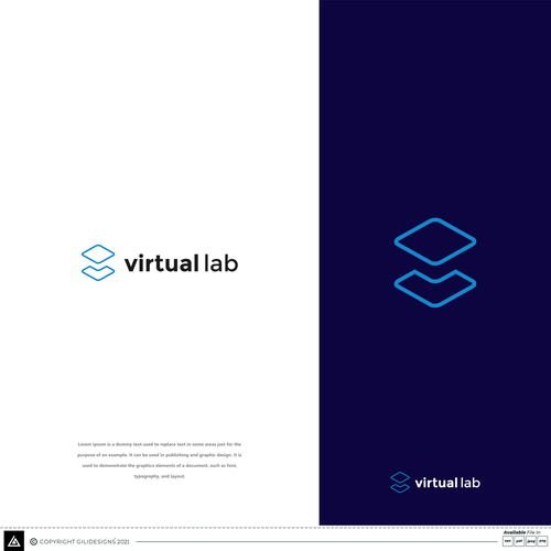 Logo needed for Virtual Lab, an Augmented Reality Studio Design by Gilidesigns™