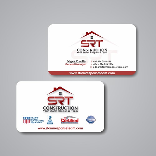 SRT Construction  needs a new stationery Design by Berlina