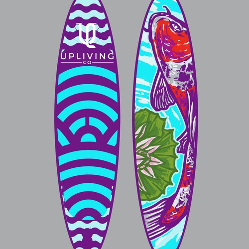 Help Us Design Our Stand Up Paddle Board! Design by Dope Hope