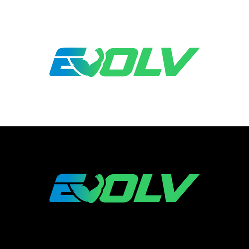 EVOLV w me. Simple & Easy Concept 💪🏼 Design by Viralika