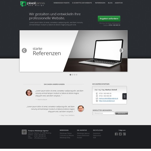 Logo design contest entry by blongro