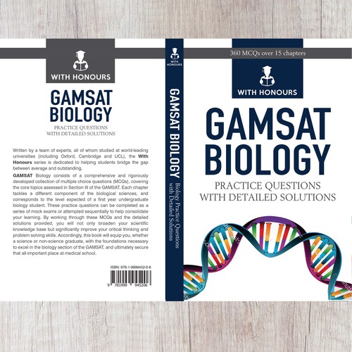 Book cover for first in a series of university textbooks/revision guides Design by LilaM