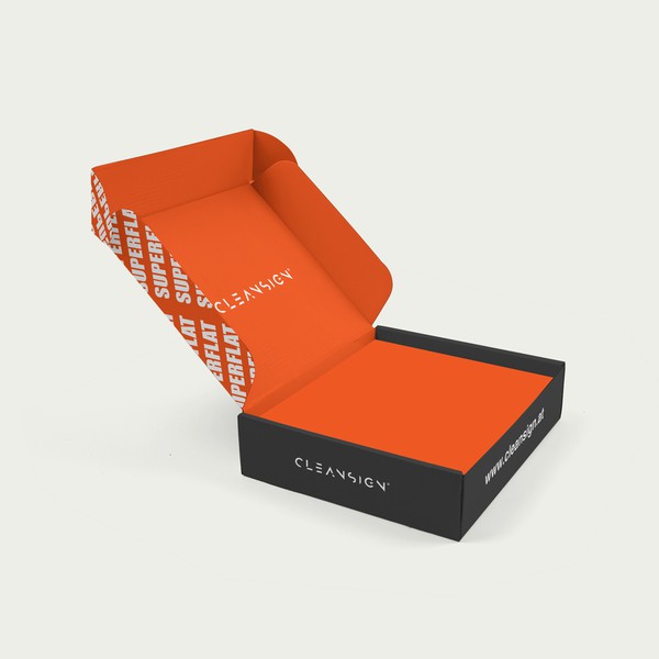 Box Design für Cleansign