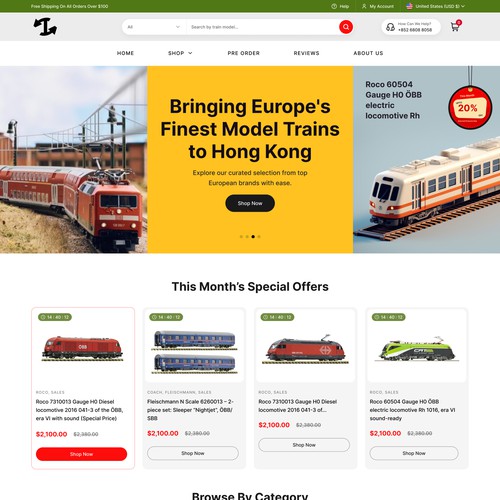 Web page design contest entry by FuturisticBug