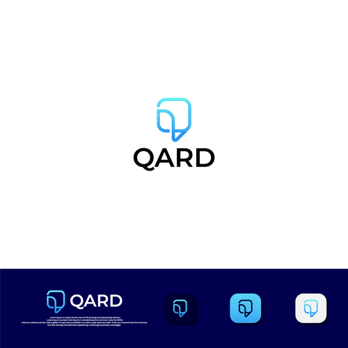 Make A Logo For A Crypto Debit Card - QARD Design by Blessing.Std
