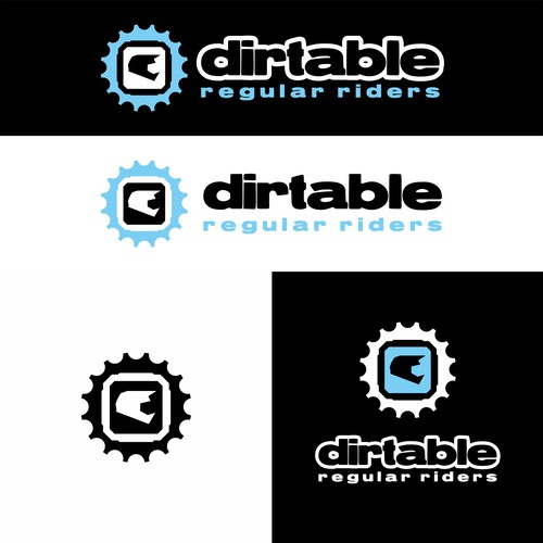 Design a cool app square logo and eye catching font for dirt bike platform Design by elisbeauty