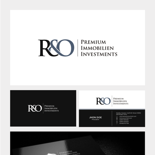 Logo And Business Card Fur R O Logo Business Card Contest 99designs