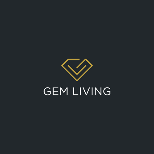 Geometrical, minimalist, modern brand design for Gem Living Design by -BlackHorse™ -