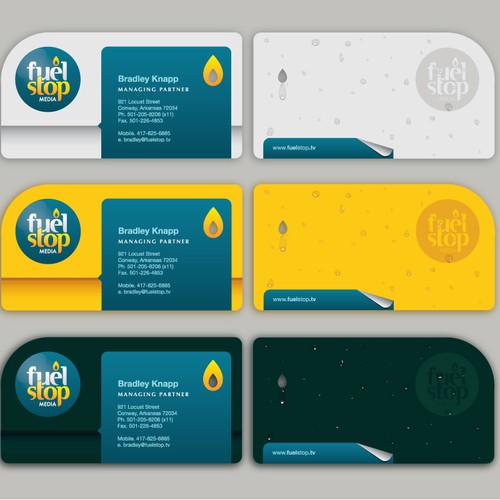 Help Fuel Stop Media with a new logo and business card Design by aaf.andi