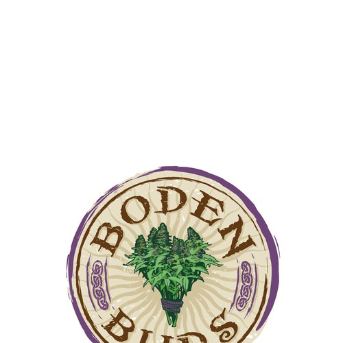 Create old world logo for viking-inspired, medical marijuana farm - "Boden Buds" Design by Mihai Basoiu