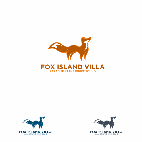 Design a Vacation Home Logo that Depicts Paradise on Fox Island Design by SWARN " O