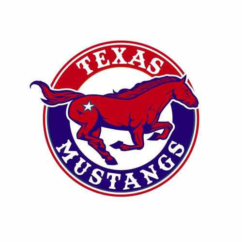 Texas Mustangs Design by indraDICLVX