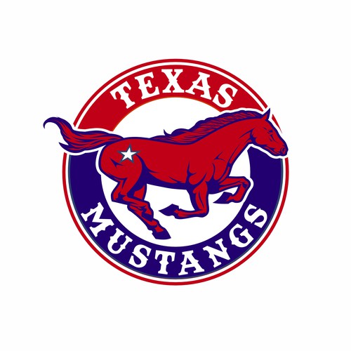 Diseño de Texas Mustangs de indraDICLVX