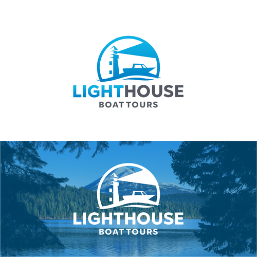 Lighthouse Boat Tours Design by Elesense