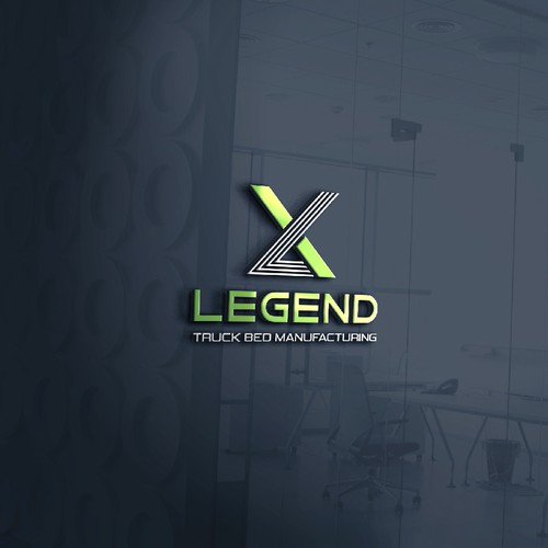 Legend X Truck Bed's Logo Design by Manu P C