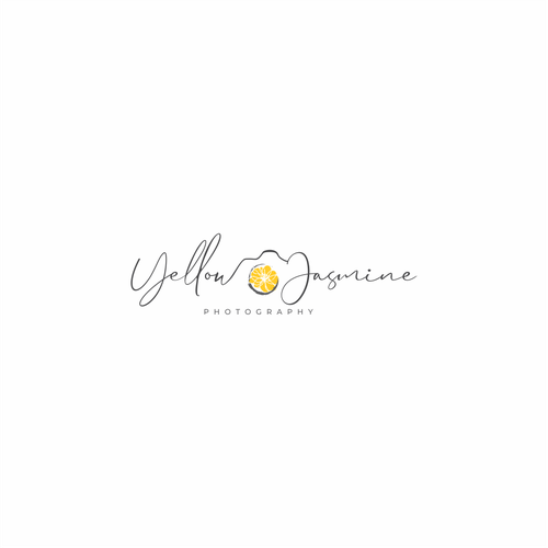 Yellow Jasmine Photography Logo Design Design by The Pixel Imagin