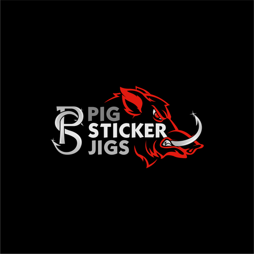 Pig Sticker Jigs/ Fishing Hooks for the Serious Angler. Design by via_oktav