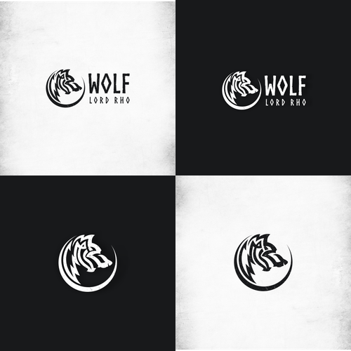 Iconic Wolf Lord Rho Logo Design Needed Design por Do'a Art