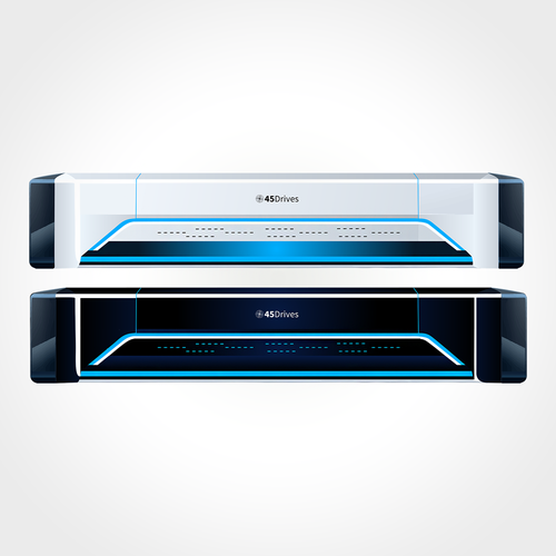 Design a Front Plate for 45Drives New HomeLab Storage Server Product Design by Dan R.