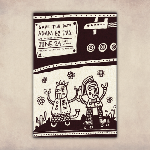 Inspire couples to get creative with their wedding invitations! (multiple winners)