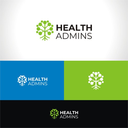 Be the designer that created the coolest healthcare software logo with Health Admins!!!! Design by MAhi2014