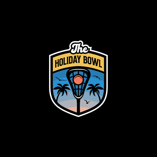 Holiday Bowl Logo Design by #RDWN