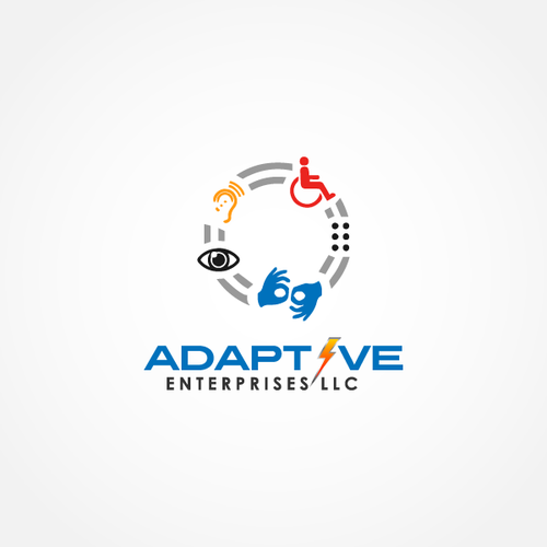 Logo for Technology Firm that Helps Disabled People Design by AngelusDesign
