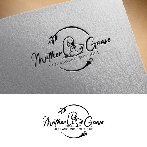 "Upscale ultrasound boutique logo needed with a classy whimsical feel!" winning Logo & brand identity pack