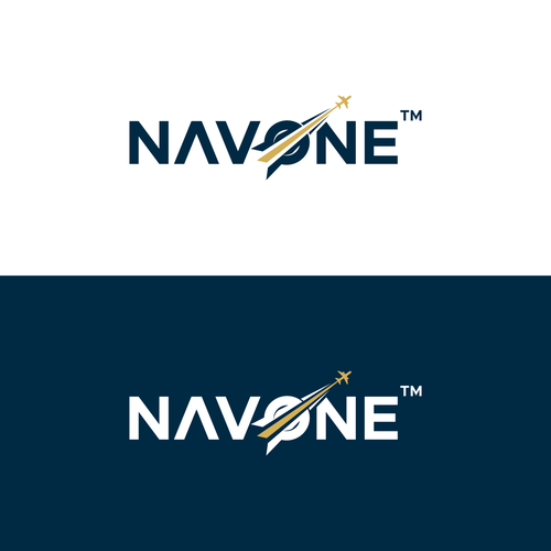 NavOne Logo - Sub Brand of NavPass.aero Design by code.signs