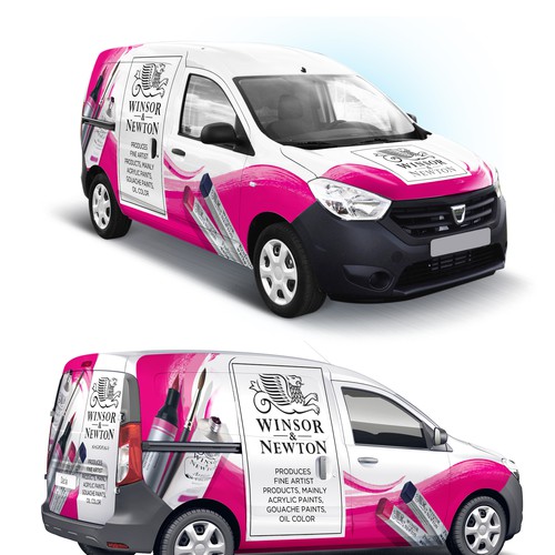 Dacia Dokker Van - Flower Design